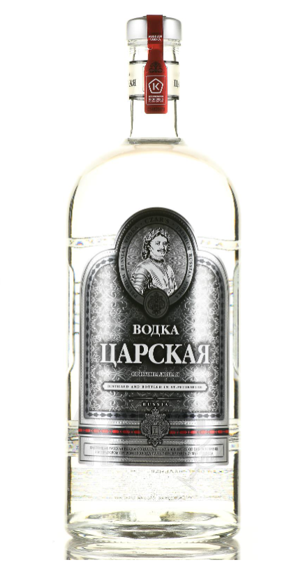 Водка "Царская Оригинальная" 1,75л 40% (ГЛадога)